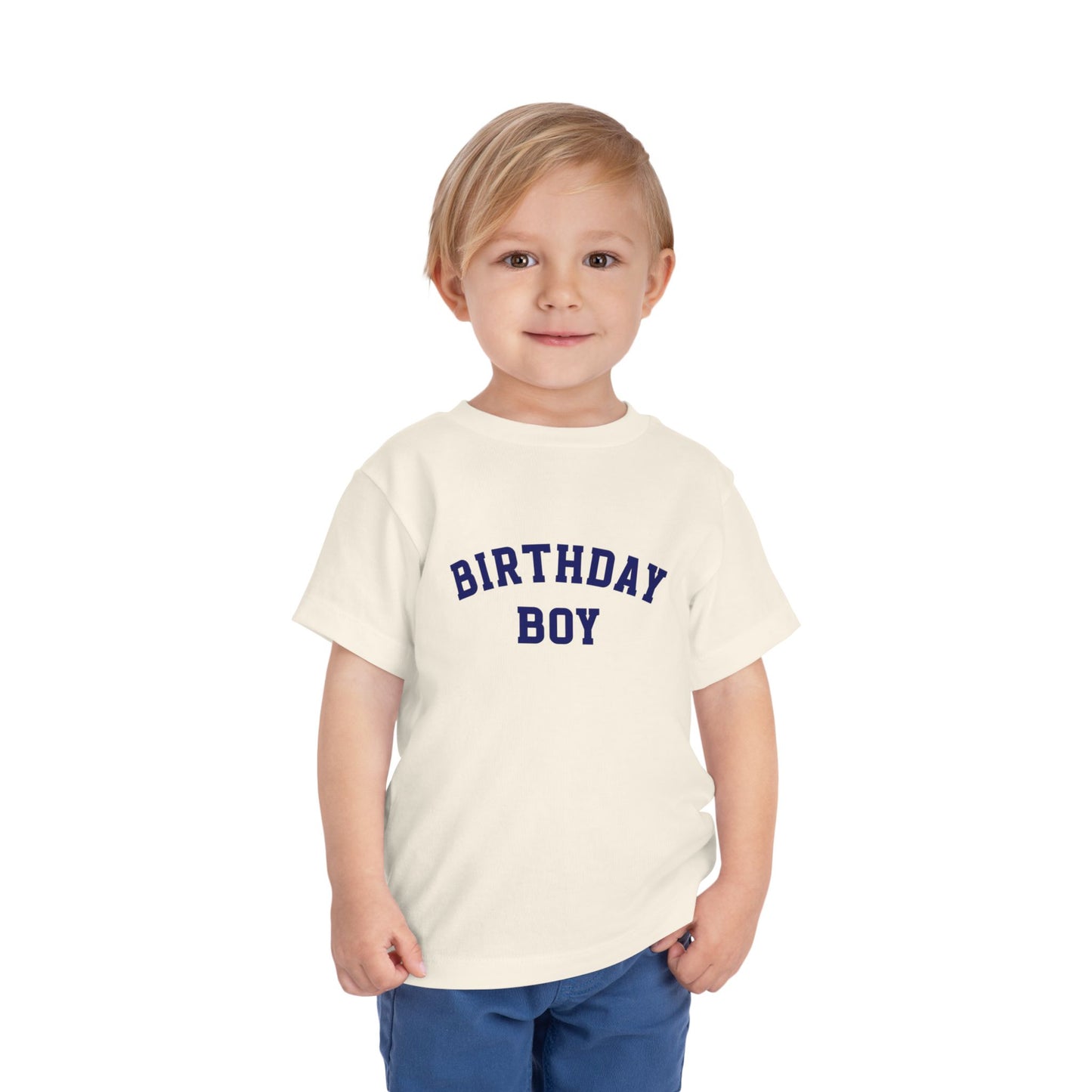 Personalized Birthday Boy Toddler Tee