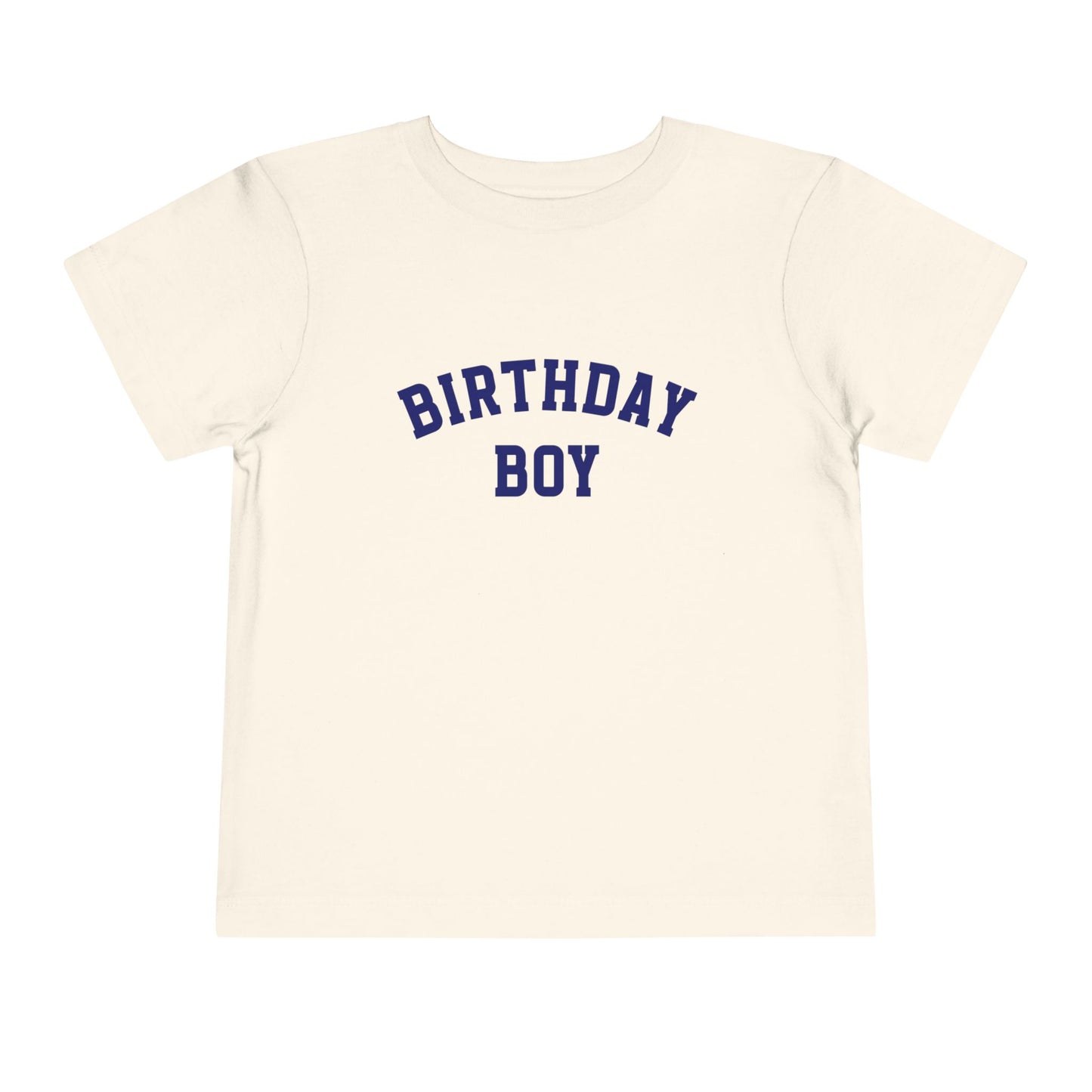 Personalized Birthday Boy Toddler Tee